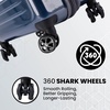 image:imageSpyder Rails Expandable Hardside Upright Suitcase with 360 Spinner Wheels TSA Approved Lock Navy CarryOnNavy