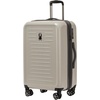 image:imageSpyder Rails Expandable Hardside Upright Suitcase with 360 Spinner Wheels TSA Approved Lock Navy CarryOnOatmeal