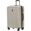 image:imageSpyder Rails Expandable Hardside Upright Suitcase with 360 Spinner Wheels TSA Approved Lock Navy CarryOnOatmeal