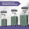 image:imageSpyder Rails Expandable Hardside Upright Suitcase with 360 Spinner Wheels TSA Approved Lock Navy CarryOnSage