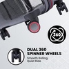 image:imageSpyder Traverse 20 Inch Carry On Expandable Hardside Upright Suitcase with 360 Spinner Wheels TSA Approved Lock CharcoalCharcoal