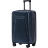 image:imageSpyder Traverse 20 Inch Carry On Expandable Hardside Upright Suitcase with 360 Spinner Wheels TSA Approved Lock CharcoalDeep Blue