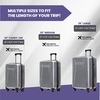 image:imageSpyder Traverse 20 Inch Carry On Expandable Hardside Upright Suitcase with 360 Spinner Wheels TSA Approved Lock CharcoalSilver