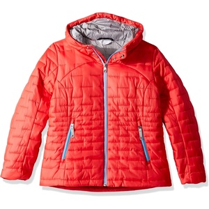 image:imageSpyder Girls Edyn Hoody Insulated JacketHibiscusBlue Ice