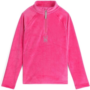 image:imageSpyder Girls Shimmer Bug Half Zip TNeck Ski Base Layer JacketPink