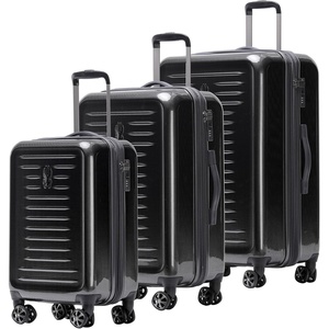 image:imageSpyder Rails Expandable Hardside Upright Suitcase with 360 Spinner Wheels TSA Approved Lock Navy CarryOnBlack