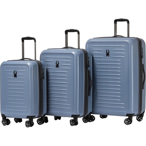 image:imageSpyder Rails Expandable Hardside Upright Suitcase with 360 Spinner Wheels TSA Approved Lock Navy CarryOnDenim