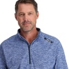 image:imageSpyder Mens Accord 12 Zip Quick Dry TNeck ShirtElectric Blue
