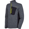image:imageSpyder Mens Bandit Hybrid 12 Zip Fleece Ski Mid Layer Sweater JacketBlk Cts