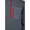 image:imageSpyder Mens Bandit Hybrid 12 Zip Fleece Ski Mid Layer Sweater JacketImage Grey
