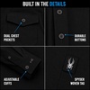 image:imageSpyder Mens Button Down Shirt Jacket  Long Sleeve Collared Mens ShacketBlack Raven