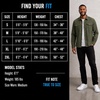 image:imageSpyder Mens Button Down Shirt Jacket  Long Sleeve Collared Mens ShacketOlive