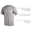 image:imageSpyder Mens Casual Shirts  Breathable Crewneck Relaxed Fit Short SleeveLight Grey