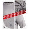 image:imageSpyder Mens Casual Shirts  Breathable Crewneck Relaxed Fit Short SleeveLight Grey
