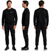 image:imageSpyder Mens Crewneck Sweatshirt  Soft Brushed Fleece Pullover SweatshirtBlack