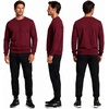 image:imageSpyder Mens Crewneck Sweatshirt  Soft Brushed Fleece Pullover SweatshirtBurgundy