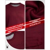 image:imageSpyder Mens Crewneck Sweatshirt  Soft Brushed Fleece Pullover SweatshirtBurgundy