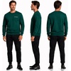 image:imageSpyder Mens Crewneck Sweatshirt  Soft Brushed Fleece Pullover SweatshirtForest Green
