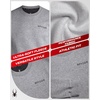 image:imageSpyder Mens Crewneck Sweatshirt  Soft Brushed Fleece Pullover SweatshirtLight Grey Heather