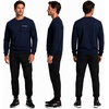 image:imageSpyder Mens Crewneck Sweatshirt  Soft Brushed Fleece Pullover SweatshirtNavy Heather