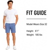 image:imageSpyder Mens Flat Front Shorts  Stretch Woven UPF 30 Chino ShortsCloudy Blue