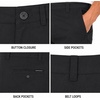 image:imageSpyder Mens Flat Front Shorts  Stretch Woven UPF 30 Chino ShortsGun Metal Charcoal