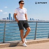 image:imageSpyder Mens Flat Front Shorts  Stretch Woven UPF 30 Chino ShortsGun Metal Charcoal