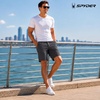 image:imageSpyder Mens Flat Front Shorts  Stretch Woven UPF 30 Chino ShortsGunmetal