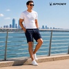 image:imageSpyder Mens Flat Front Shorts  Stretch Woven UPF 30 Chino ShortsNavy