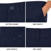 image:imageSpyder Mens Flat Front Shorts  Stretch Woven UPF 30 Chino ShortsNavy