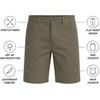 image:imageSpyder Mens Flat Front Shorts  Stretch Woven UPF 30 Chino ShortsOlive Green