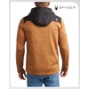 image:imageSpyder Mens Fleece Jacket  Hooded Lightweight Full Zip Hiking Soft CozyWheat Brown