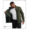 image:imageSpyder Mens Fleece Jacket  Sherpa Fleece Lightweight Full Zip with PocketsMilitary