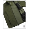 image:imageSpyder Mens Fleece Jacket  Sherpa Fleece Lightweight Full Zip with PocketsMilitary