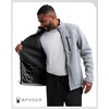 image:imageSpyder Mens Fleece Jacket  Sherpa Fleece Lightweight Full Zip with PocketsSmoke Grey