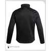 image:imageSpyder Mens Fleece Jacket  UPF 30 2Way Stretch Polar Fleece LightweightBlack Raven