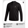 image:imageSpyder Mens Henley Shirt  Easy Care Long Sleeve Lightweight Thermal TopBlack