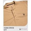image:imageSpyder Mens Henley Shirt  Easy Care Long Sleeve Lightweight Thermal TopSand