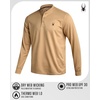 image:imageSpyder Mens Henley Shirt  Easy Care Long Sleeve Lightweight Thermal TopSand
