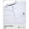 image:imageSpyder Mens Henley Shirt  Easy Care Long Sleeve Lightweight Thermal TopWhite