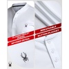 image:imageSpyder Mens Henley Shirt  Easy Care Long Sleeve Lightweight Thermal TopWhite