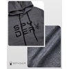 image:imageSpyder Mens Hoodie  Hooded Fleece Heavyweight Pullover Sweatshirt for MenSteel Grey