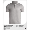 image:imageSpyder Mens Polo Shirt  Breathable Short Sleeve Collared Shirt MenHeather Grey