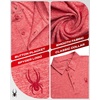 image:imageSpyder Mens Polo Shirt  Breathable Short Sleeve Collared Shirt MenSpyder Red