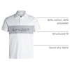 image:imageSpyder Mens Polo Shirt  Breathable Short Sleeve Collared Shirt MenWhite Colorblock