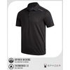 image:imageSpyder Mens Polo Shirts  Breathable Lightweight Collared Shirt for MenBlack