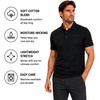 image:imageSpyder Mens Polo Shirts  Breathable Lightweight Collared Shirt for MenBlack Ink