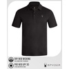 image:imageSpyder Mens Polo Shirts  Breathable Lightweight Collared Shirt for MenHeather Black
