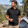 image:imageSpyder Mens Polo Shirts  Breathable Lightweight Collared Shirt for MenPewter