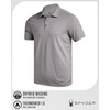 image:imageSpyder Mens Polo Shirts  Breathable Lightweight Collared Shirt for MenPewter